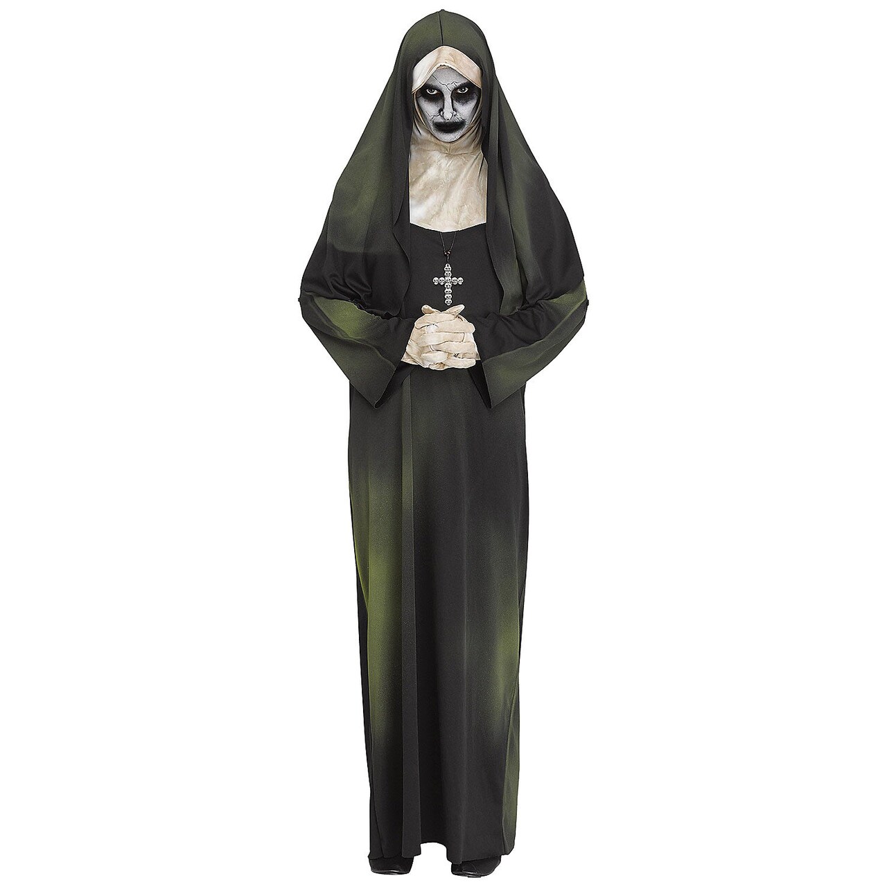 Possessed Postulant Adult Halloween Costume Spooky Nun Outfit